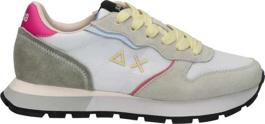 Sun68 Lage Sneakers Z36204 ALLY COLOR EXPLOSION-330 01 BIANCO - Foto 2