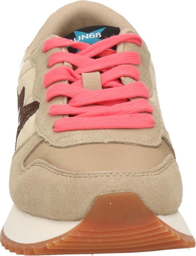 Sun 68 Sun68 Star girl Glitter dames sneaker Beige - Foto 3