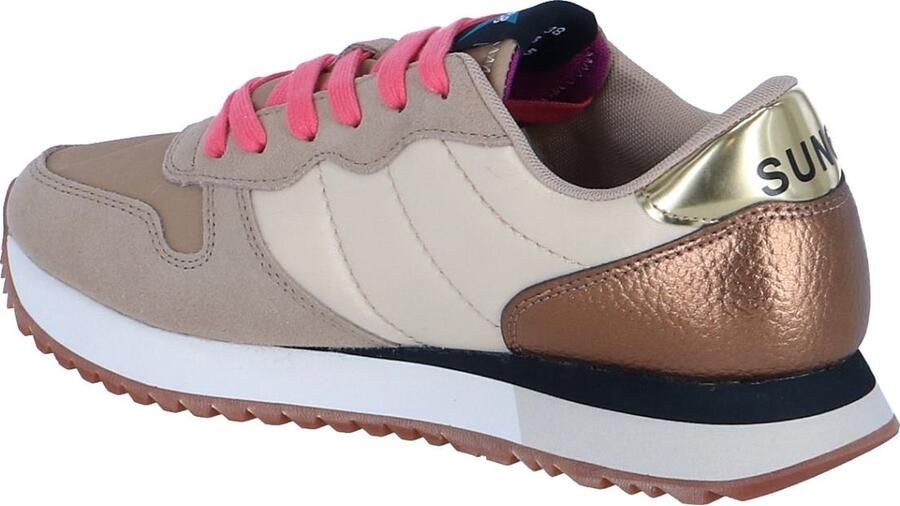 Sun 68 Sun68 Star girl Glitter dames sneaker Beige - Foto 5