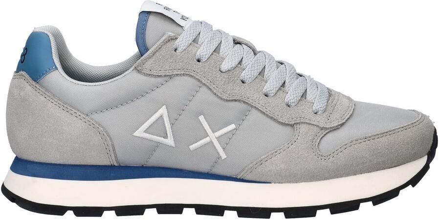 Sun 68 Sun68 Tom Solid heren sneaker Licht grijs