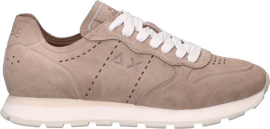 Sun 68 Tom Raw Edge heren sneaker Beige