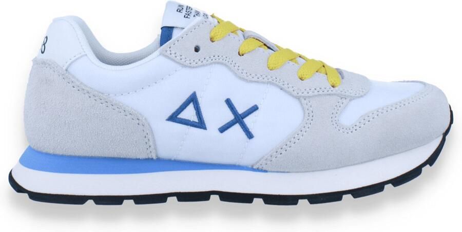 Sun 68 Sneaker 's Tom Solid 01 Bianco Wit