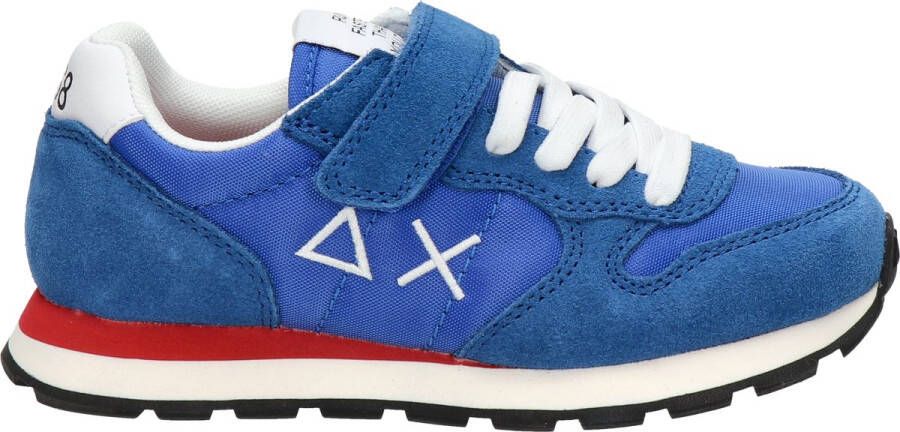 Sun 68 Sun68 Boys Tom Solid jongens sneaker Blauw - Foto 3