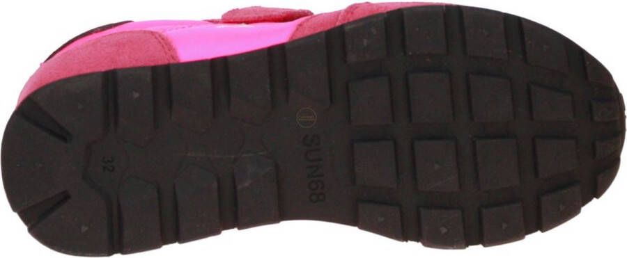 Sun68 Meisjes Ally Solid Nylon Teen Sneakers Pink Dames