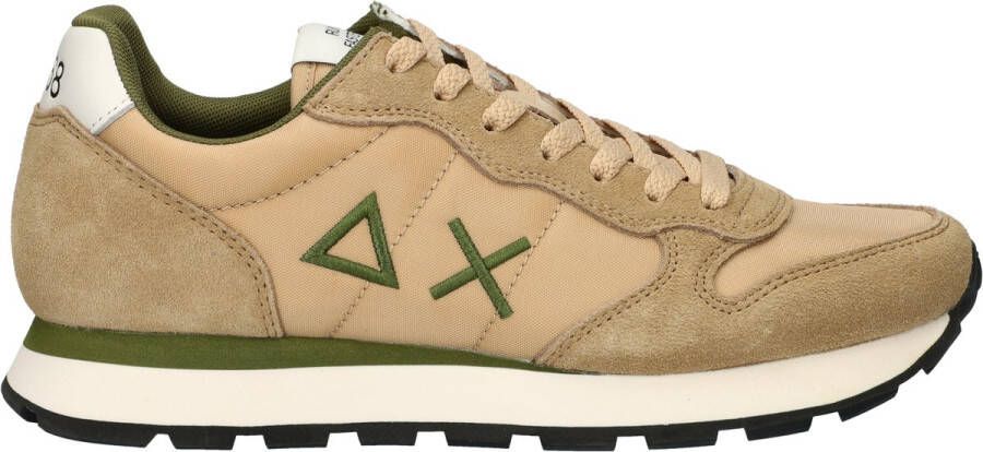 Sun68 Glitter Textiel Sneakers in Goud Beige Dames - Foto 1