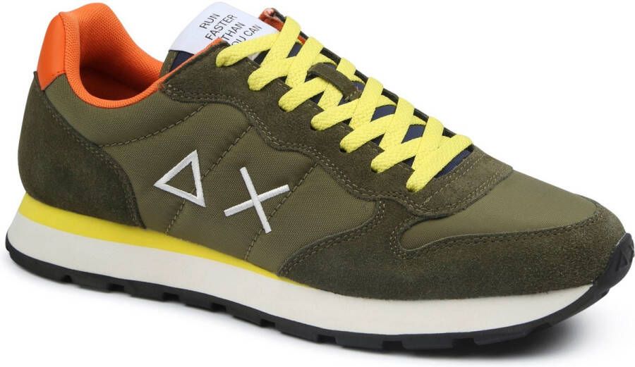 Sun68 Stijlvolle Army Groene Sneakers voor Heren Green Heren - Foto 2