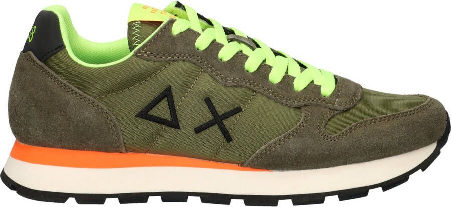 Sun68 Retro Running Groene Sneakers Green Heren