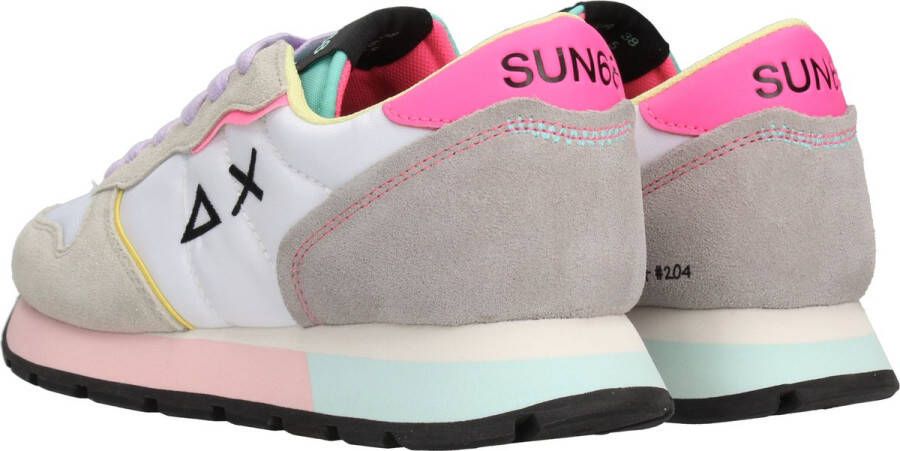 Sun 68 SUN68 Ally Color Explosion Sneaker Vrouwen Beige multi