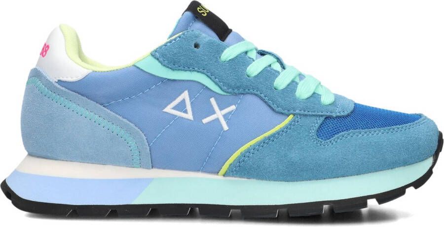 Sun68 Ally Color Explosion Sneakers Dames Lichtblauw