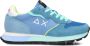 Sun68 Ally Color Explosion Sneakers Dames Lichtblauw - Thumbnail 1