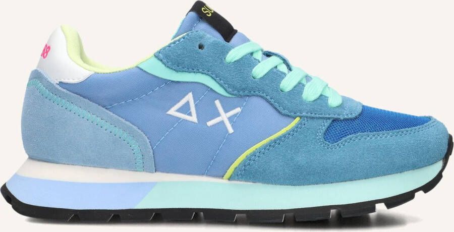 Sun68 Ally Color Explosion Sneakers Dames Lichtblauw