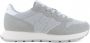 Sun68 Ally Glitter Dames Sneakers Schoenen Grijs-Silber Z35203 - Thumbnail 1