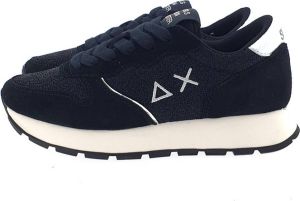 Sun68 Zwarte Sneakers voor Heren Zwart Dames