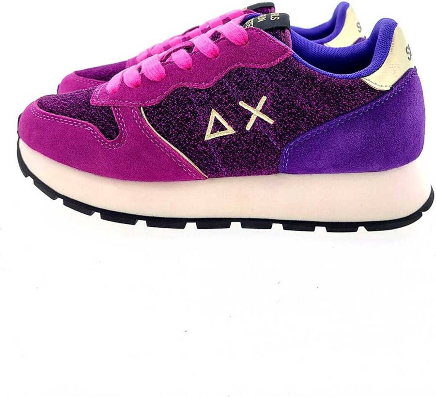 Sun68 Ally Glitter Textil sneaker fuxia - Foto 2