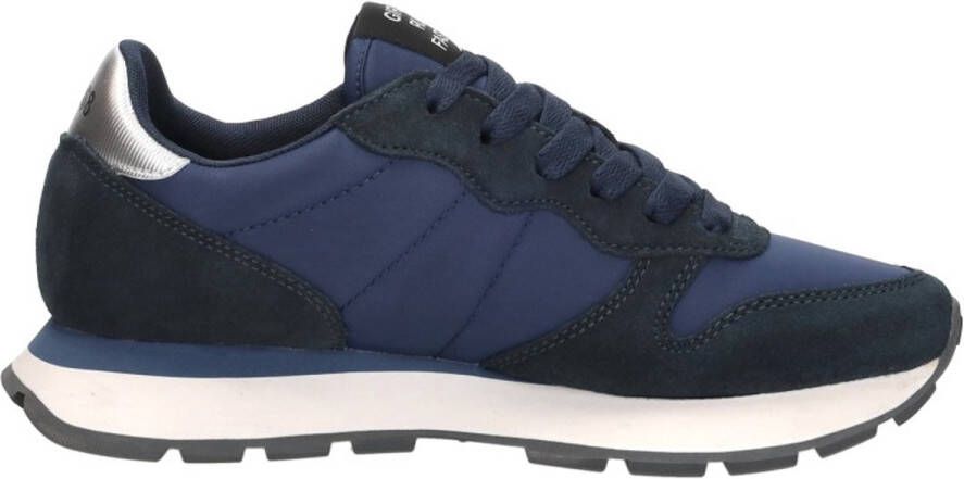 Sun68 Ally Gold silver Sneakers Laag Blauw