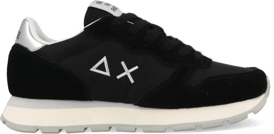 Sun68 Ally Bright Nylon Leren en Stoffen Sneakers Black Dames
