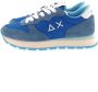 Sun 68 SUN68 Ally Solid Nylon Sneaker Vrouwen Blauw - Thumbnail 1