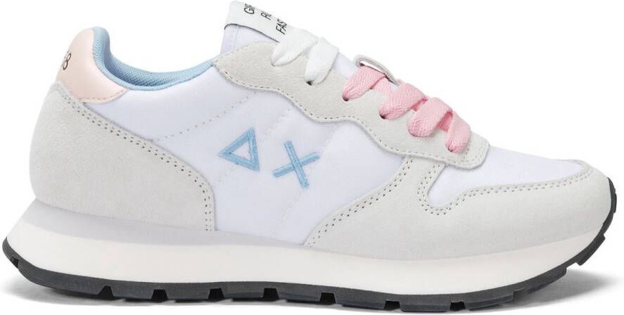 Sun68 Witte Sneakers Ally Collectie 2025 Multicolor Dames