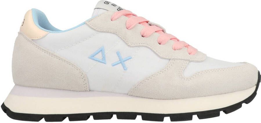 Sun68 Witte Sneakers Ally Collectie 2025 Multicolor Dames