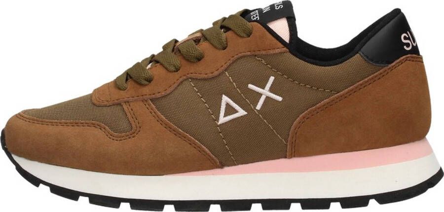 Sun68 Ally Solid Sneakers Laag cognac