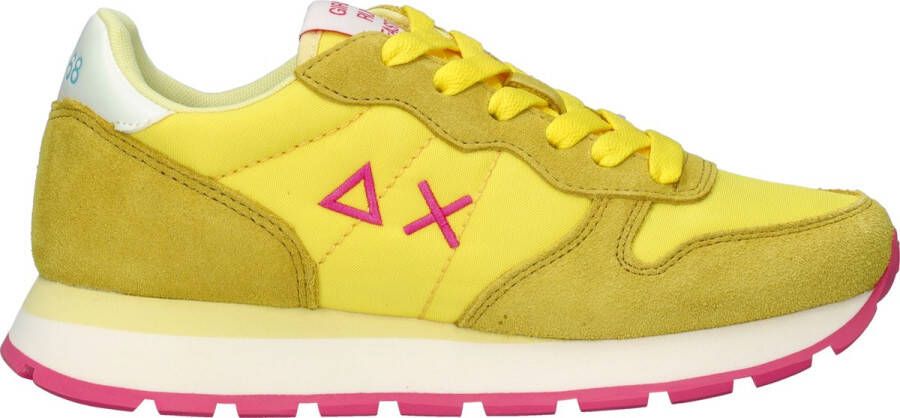 Sun68 Stijlvolle Ally Sneakers voor Vrouwen Yellow Dames