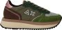 Sun68 Big Ally Solid Sneakers Dames Groen - Thumbnail 3