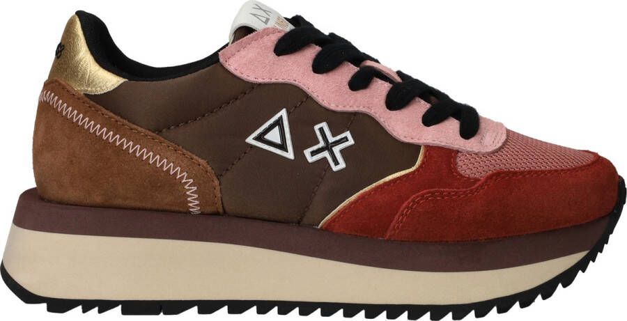 Sun68 Platte schoenen in roestkleur Multicolor
