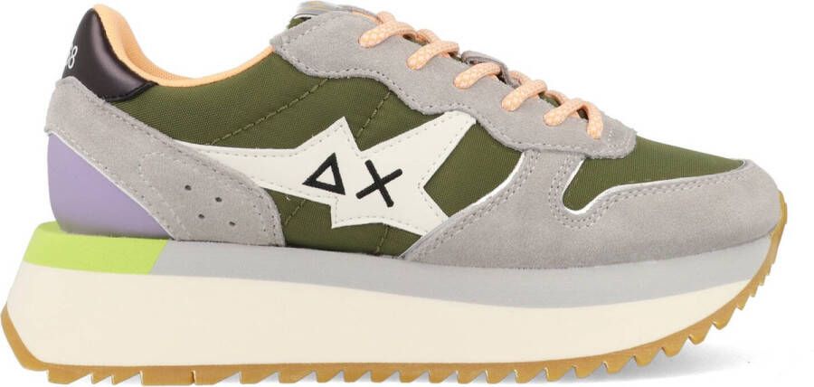 SUN68 BIG STARGIRL PRINTED LOGO Z34214_19 Groen
