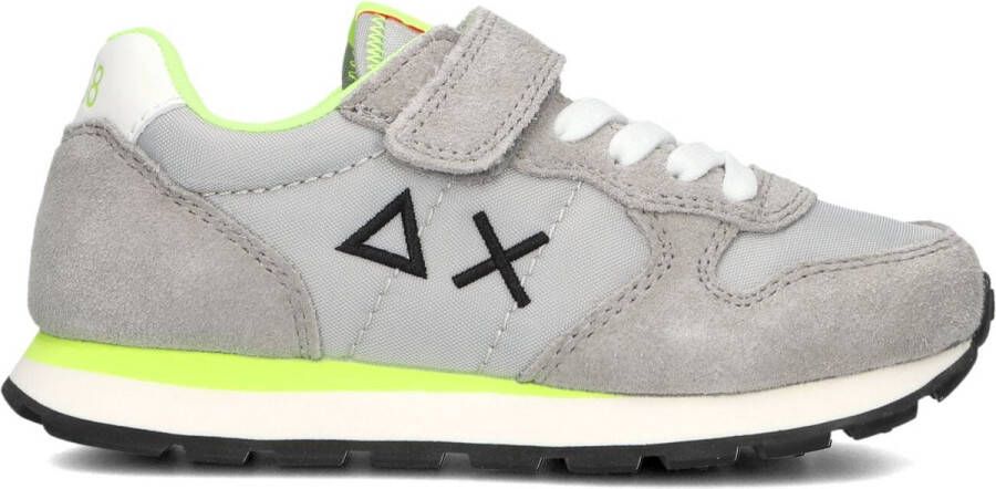 Sun68 Boys Tom Fluo Sneakers Jongens Grijs