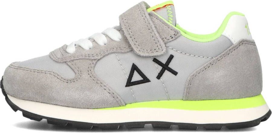 Sun68 Boys Tom Fluo Sneakers Jongens Grijs
