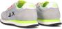 Sun68 Boys Tom Fluo Sneakers Jongens Lichtgrijs - Thumbnail 1