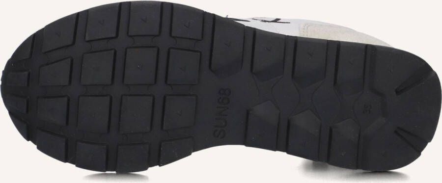Sun68 Boys Tom Fluo Sneakers Jongens Lichtgrijs