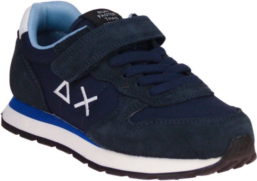 Sun68 Boy's Tom Solid Kid Navy Blue
