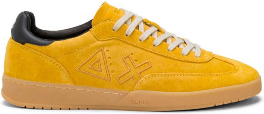 Sun68 California Suede Schoenen Geel Man
