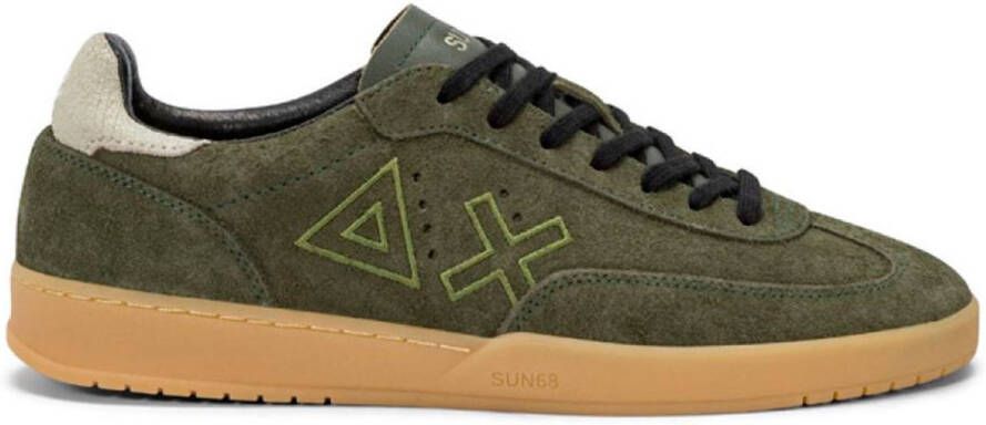 Sun68 California Suede Schoenen Groen Man