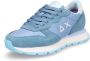 Sun68 Multicolor Sneaker Tom Nylon Logo Geborduurd Blue Heren - Thumbnail 6