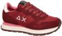 Sun68 -Dames bordeaux sneakers - Thumbnail 1