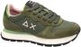 Sun68 -Dames groen olijf sneakers - Thumbnail 1