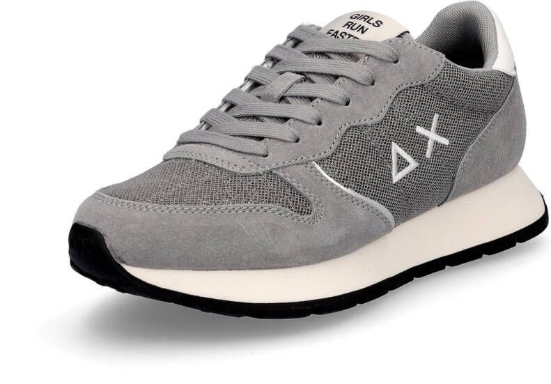 Sun68 Dames Sneaker Ally Glitter Textile grijs