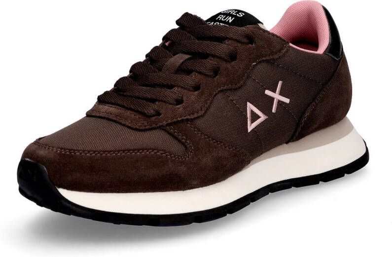Sun68 dames sneaker Ally Solid bruin