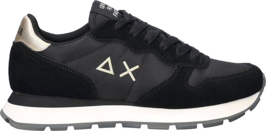 Sun68 Ally Solid Nylon Sneakers Dames Zwart