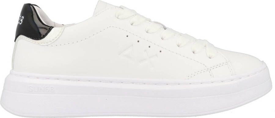 Sun68 Grace Leather Z34226_111 Wit Zwart