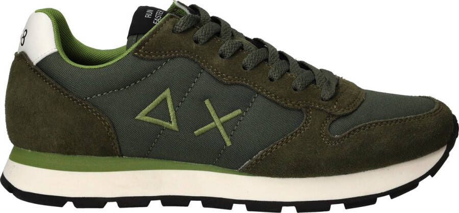 Sun68 Groene militaire stijl schoenen TOM Solid Green Heren - Foto 2