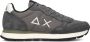 Sun68 Sneakers van nylon en suède met geborduurd logo - Thumbnail 1