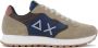 Sun68 Jaki Bicolor Heren Sneakers Schoenen Beige Z44114 - Thumbnail 1