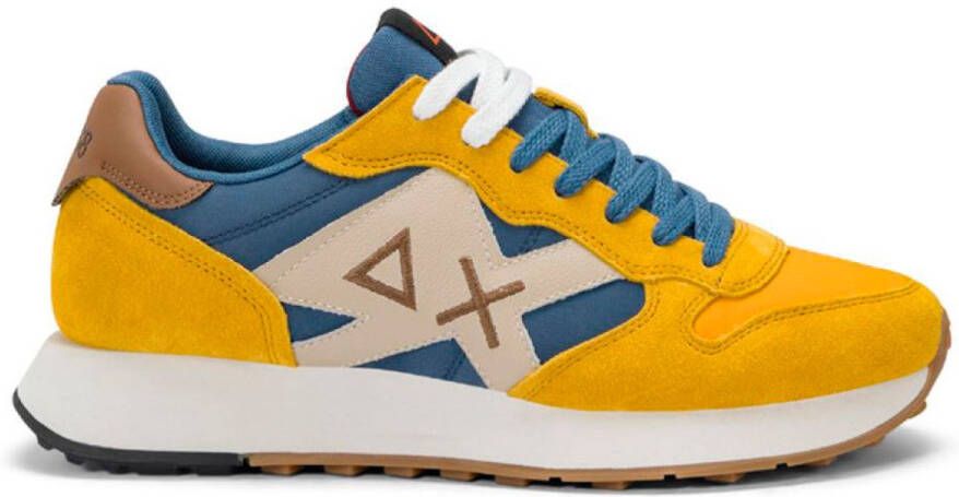 Sun68 Jaki Bicolor Schoenen Geel Man