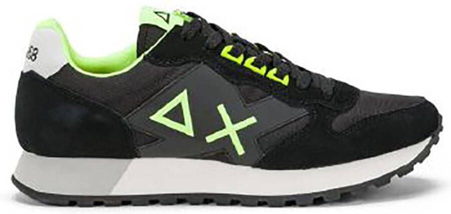 Sun68 Jaki Fluo Schoenen Zwart Man