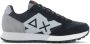 Sun68 Jaki Solid Heren Sneakers Schoenen Zwart Z44103 - Thumbnail 1