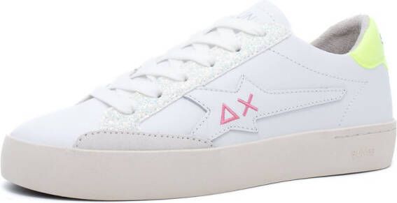 Sun68 Katy Leren Sneakers Streetwear Vrouwen