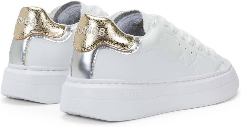 Sun68 Meisjes Grace Leer Sneaker (Tiener) Streetwear Kind